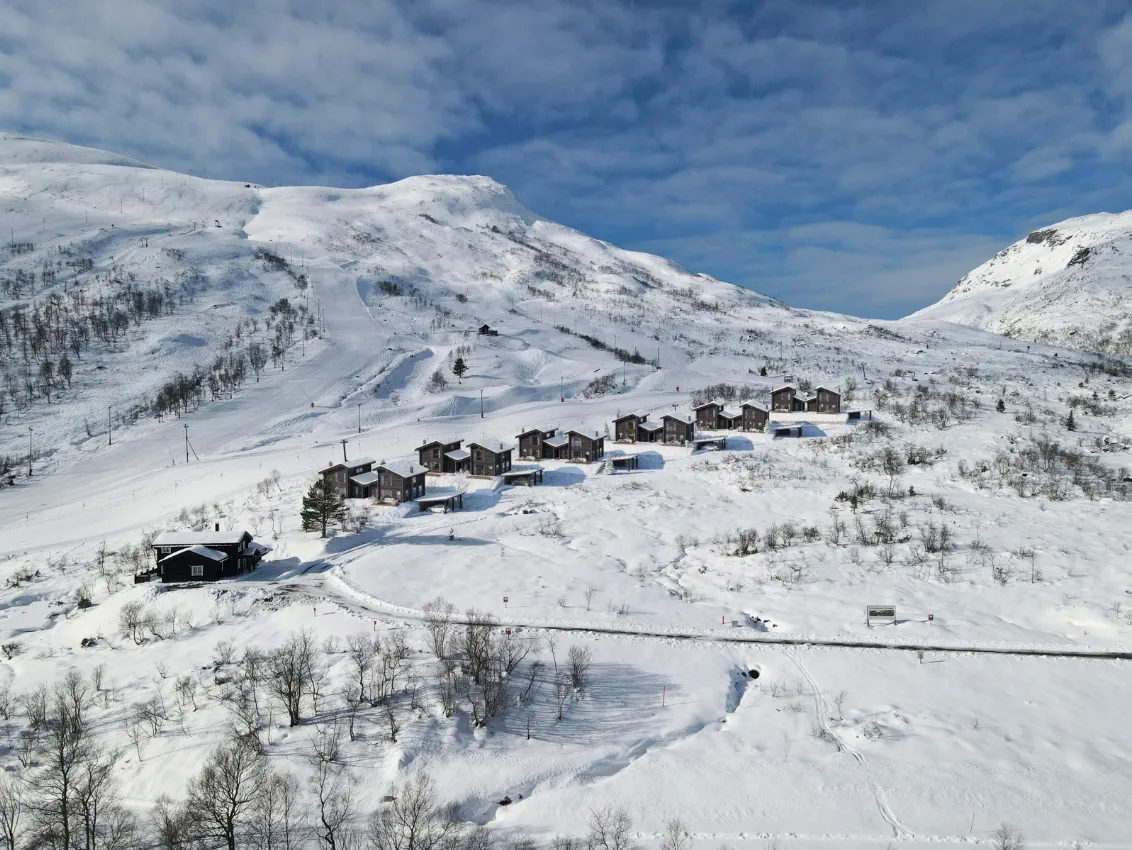 Fjellsætra Alpin Lodge: Flott hytte med god beliggenhet, panoramautsikt og ski-in/ski-out!